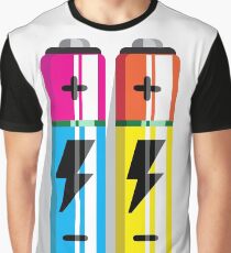 Battery Icon web pictogram flat design Graphic T-Shirt