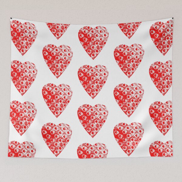 Item preview, STUDDED LOVE HEART PATTERN designed and sold by 5hertz.