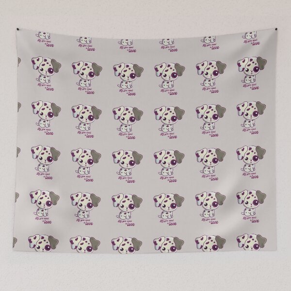 Item preview, ALL YOU NEED IS LOVE DALMATA designed and sold by wauymau.