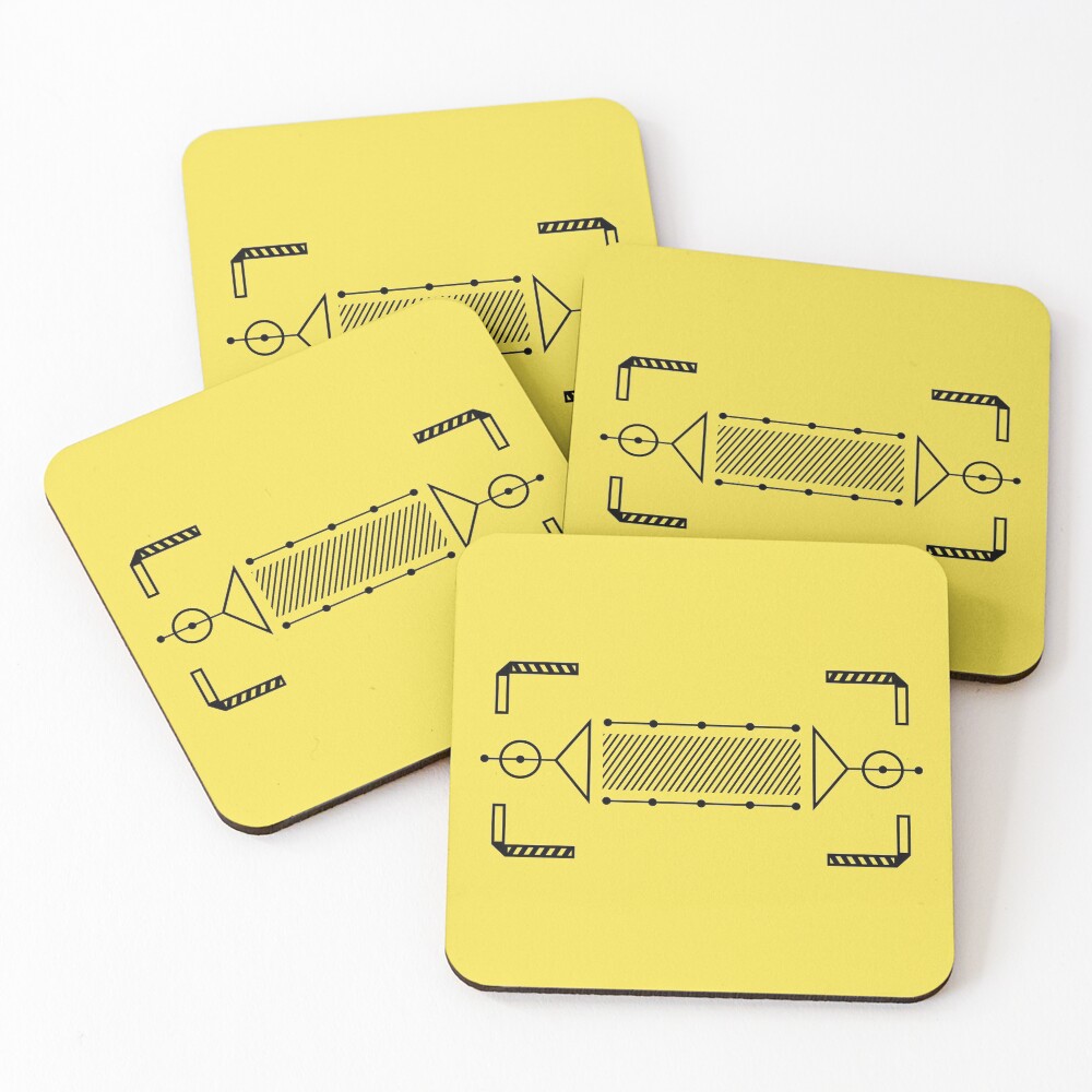 Item preview, Coasters (Set of 4) designed and sold by Timepool.