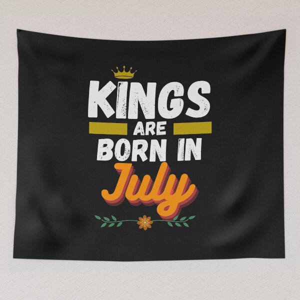 Item preview, kings are born in july designed and sold by ronaldsonou.