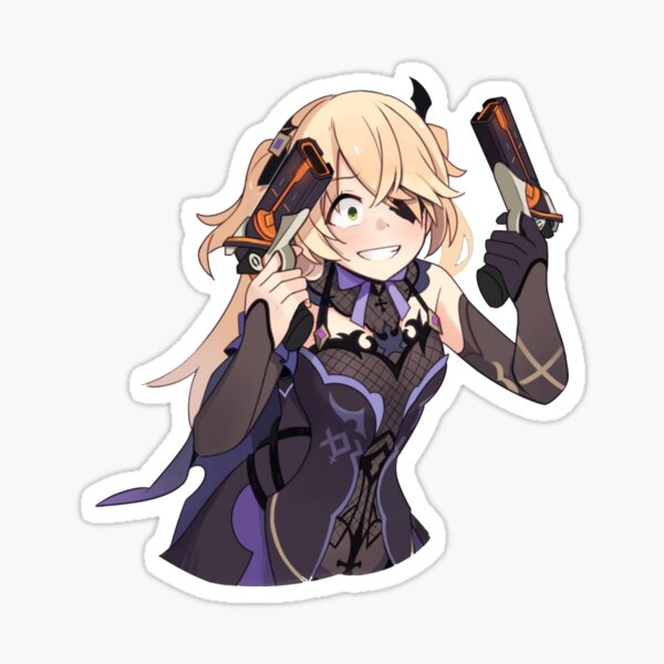 Crazy Fischl - Genshin Impact Sticker
