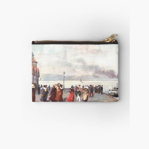 Item preview, Vintage Illustration of the Pier, Gourock, Inverclyde designed and sold by yourscotland.