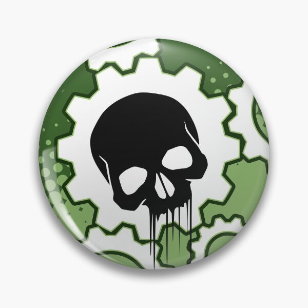 Item preview, A Clockwork Skull in Green designed and sold by iscaStudioArt.