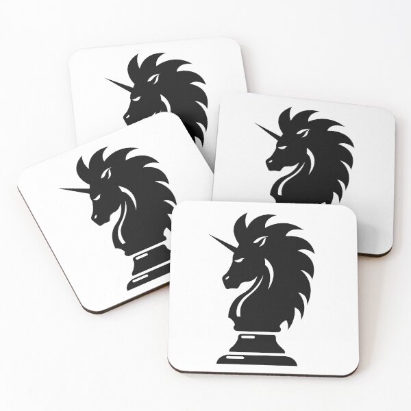 Item preview, Knight chess horse unicorn designed and sold by drizzd.
