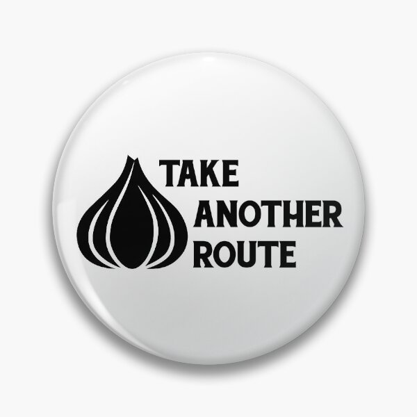 Item preview, TAKE ANOTHER ROUTE garlic shirt designed and sold by Kaynines.