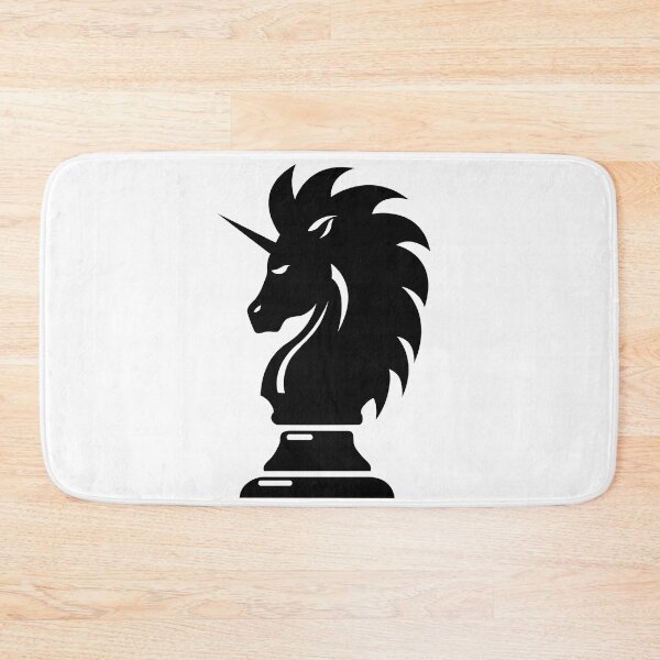 Item preview, Knight chess horse unicorn designed and sold by drizzd.