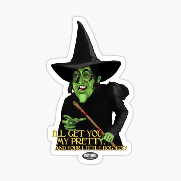 Item preview, Wicked Witch Of The West designed and sold by andysocial.