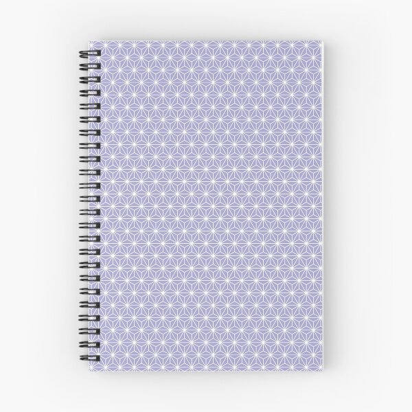 Item preview, blue Bell Purple Asanoha - Japanese Traditional Pattern designed and sold by KinitaDesign.