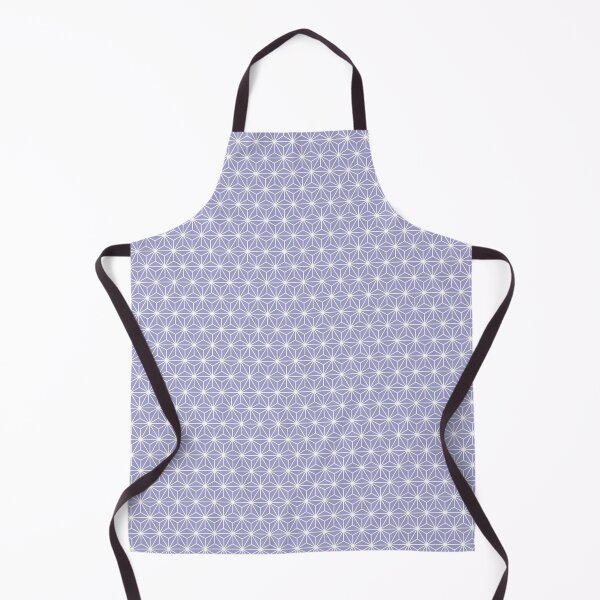 Item preview, blue Bell Purple Asanoha - Japanese Traditional Pattern designed and sold by KinitaDesign.
