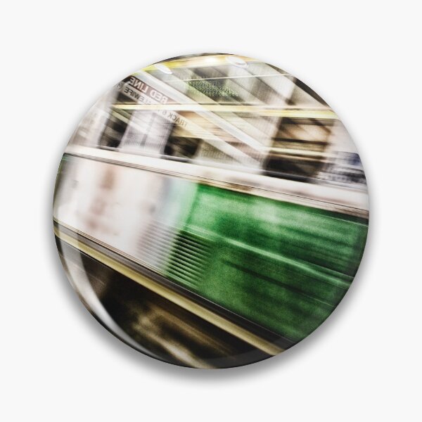 Item preview, MBTA Green Line Trolley in Motion in Subway Station designed and sold by Stephen Orsillo.