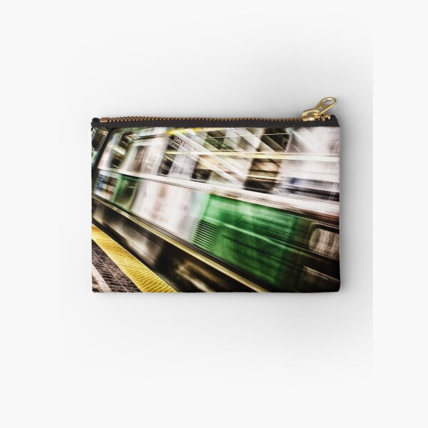 Item preview, MBTA Green Line Trolley in Motion in Subway Station designed and sold by Stephen Orsillo.