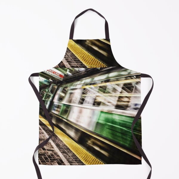 Item preview, MBTA Green Line Trolley in Motion in Subway Station designed and sold by Stephen Orsillo.