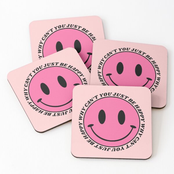 Item preview, Just Be Happy (black) designed and sold by crisisclub.