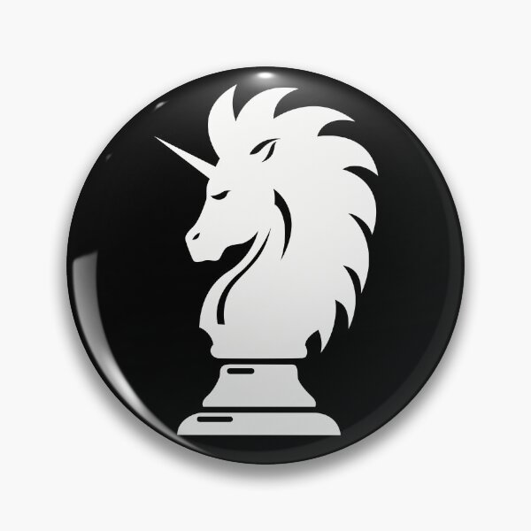 Item preview, Knight chess horse unicorn designed and sold by drizzd.