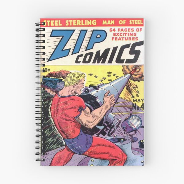 Aperçu de l'œuvre Zip Comics 04 (1940) créée et vendue par crookcomic.
