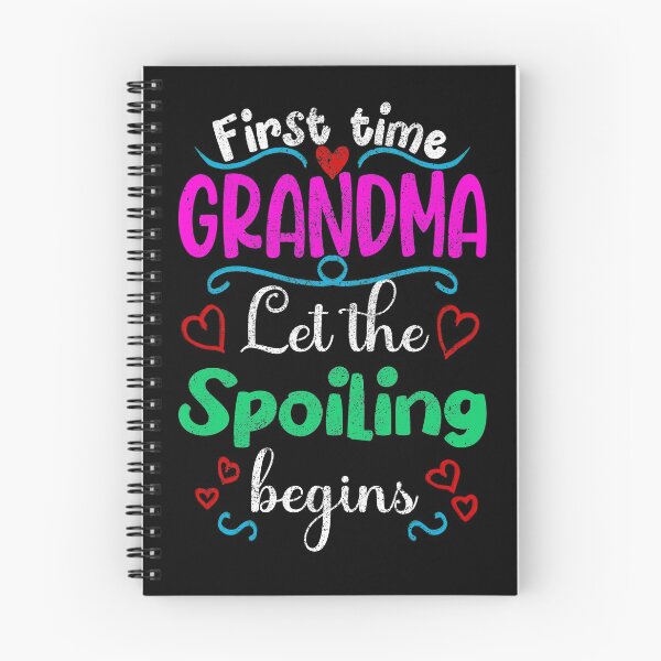 Item preview, First Time Grandma Let the Spoiling Begins, New Grandmother Design designed and sold by orangeblue21.