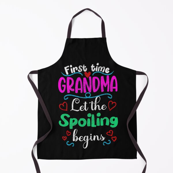 Item preview, First Time Grandma Let the Spoiling Begins, New Grandmother Design designed and sold by orangeblue21.