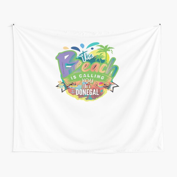 THE BEACH IS CALLING YOU IN DONEGAL Tapestry