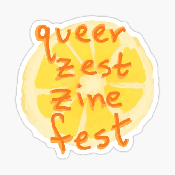 QZZF Lemon Sticker