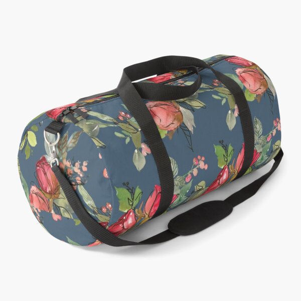 Item preview, Stunning Dark Blue Watercolor Rose Pattern - Retro designed and sold by avalonmedia.