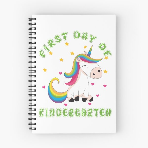Item preview, Pretty Unicorn | First Day Kindergarten designed and sold by Estrytee.