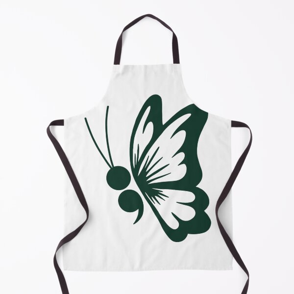 Item preview, suicide prevention semi-colon butterfly designed and sold by joslynn daly.