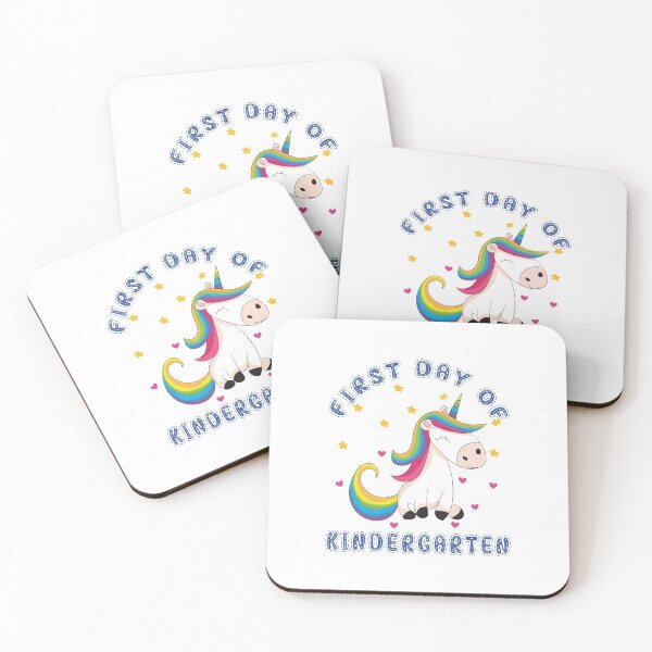 Item preview, Bonny Unicorn | First Day Kindergarten designed and sold by Estrytee.
