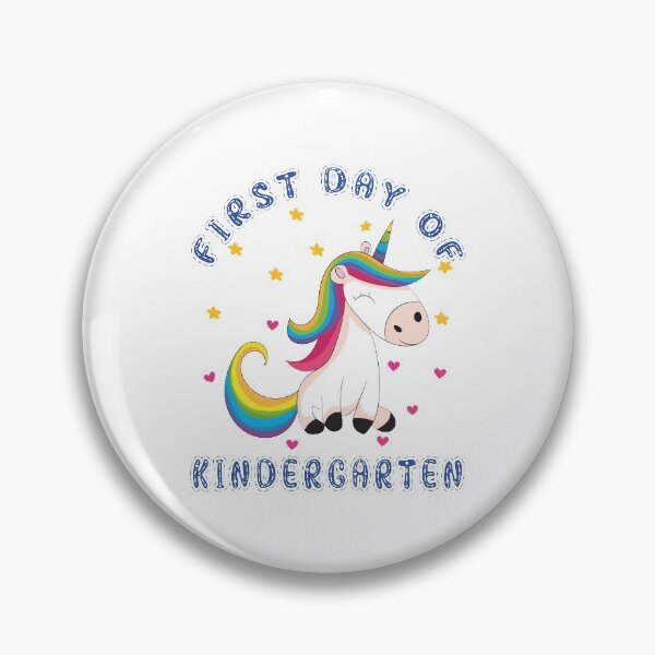 Item preview, Bonny Unicorn | First Day Kindergarten designed and sold by Estrytee.