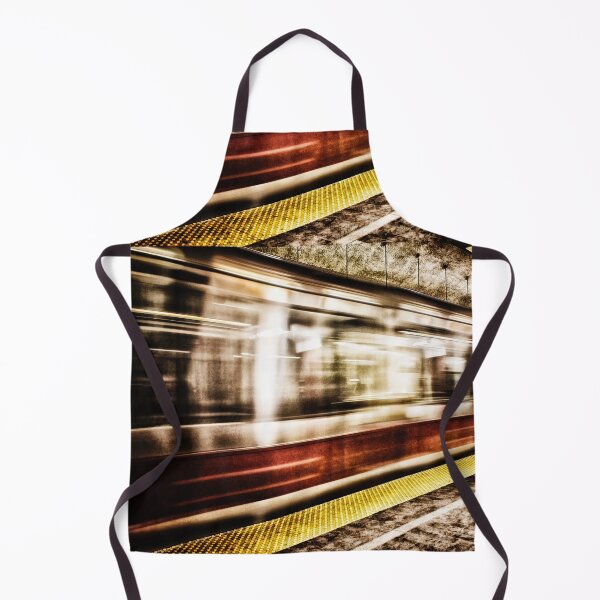 Item preview, MBTA Red Line Train in Motion in Subway Station designed and sold by Stephen Orsillo.