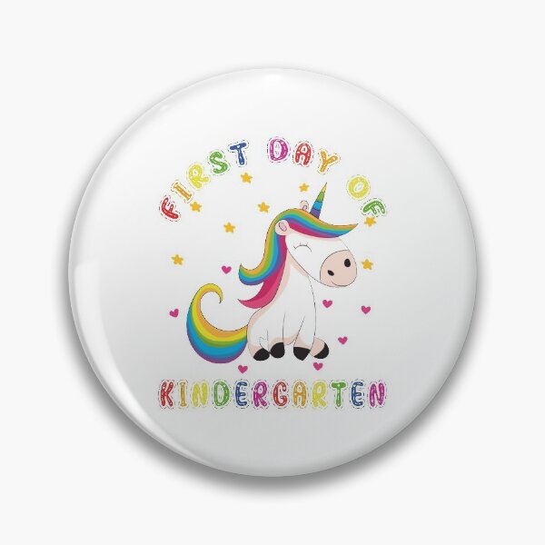 Item preview, Cutesy Unicorn | First Day Kindergarten designed and sold by Estrytee.