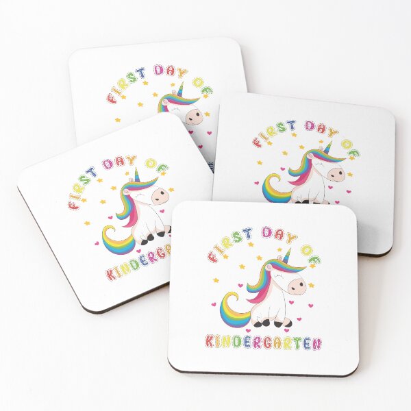 Item preview, Cutesy Unicorn | First Day Kindergarten designed and sold by Estrytee.