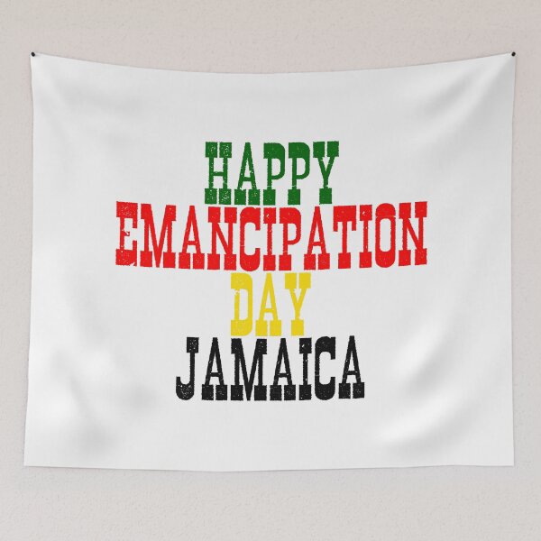 Item preview, Happy Emancipation Day Jamaica  designed and sold by JAMAICAMERCH.