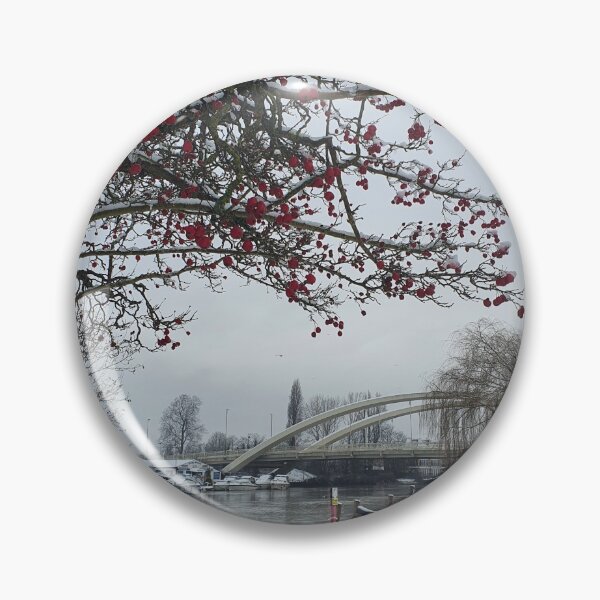 Item preview, Snowy Riverside Scene II designed and sold by MarkGoughImages.