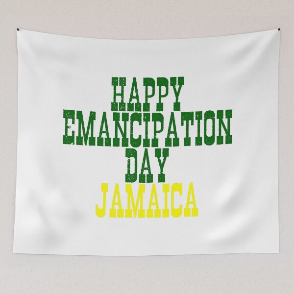 Item preview, Happy Emancipation Day Jamaica  designed and sold by JAMAICAMERCH.