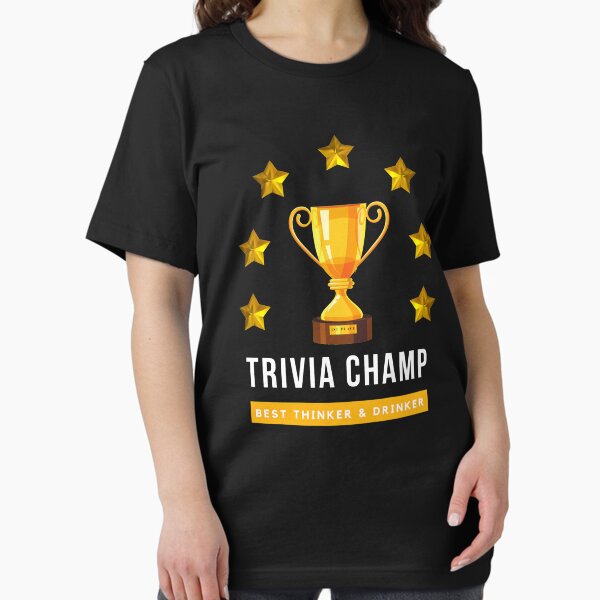 Item preview, Trivia Champion designed and sold by Cool-M-Apparel.