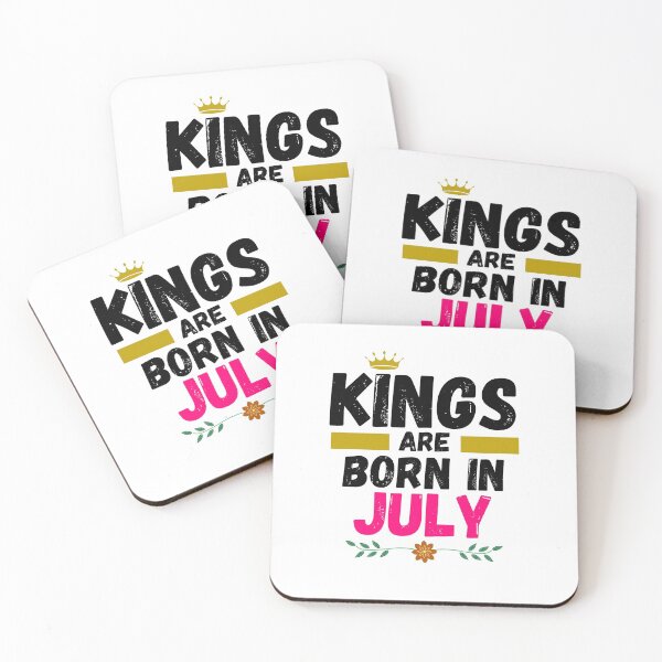 Item preview, kings are born in july designed and sold by ronaldsonou.