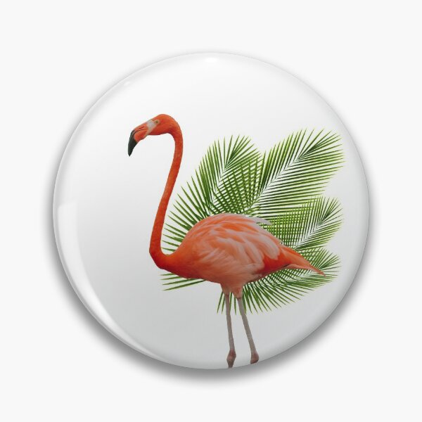 Item preview, Pink Flamingo Sticker designed and sold by Dezzro.