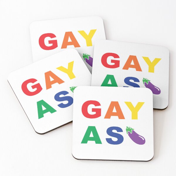 Item preview, Gay As F--K Eggplant Emoji Pride Graphic designed and sold by conceptcreature.