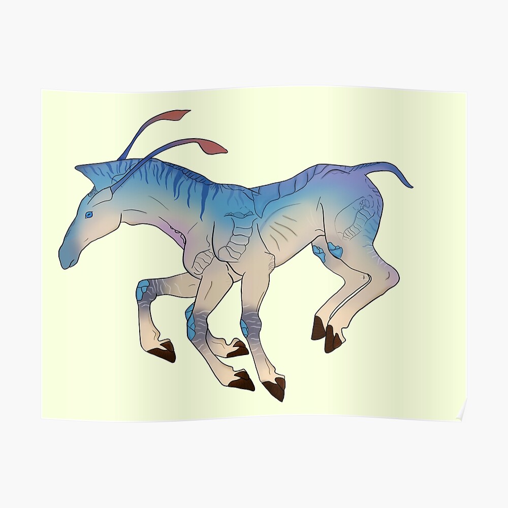 Avatar Inspired Dire Horse Pamela Felts #12 Avatar Inspired Dire Horse Pamela Felts