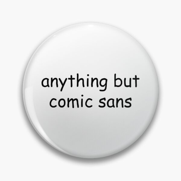 Item preview, Anything But Comic Sans designed and sold by CGBCreative.