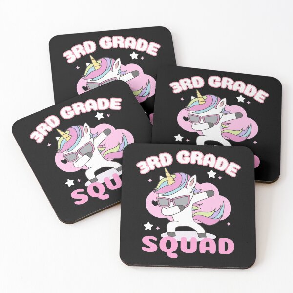 Item preview, Back To School 3rd Grade Dabbing Unicorn designed and sold by LadySaltwater.