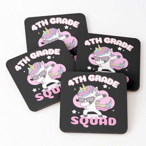 Item preview, Back To School 4th Grade Dabbing Unicorn designed and sold by LadySaltwater.