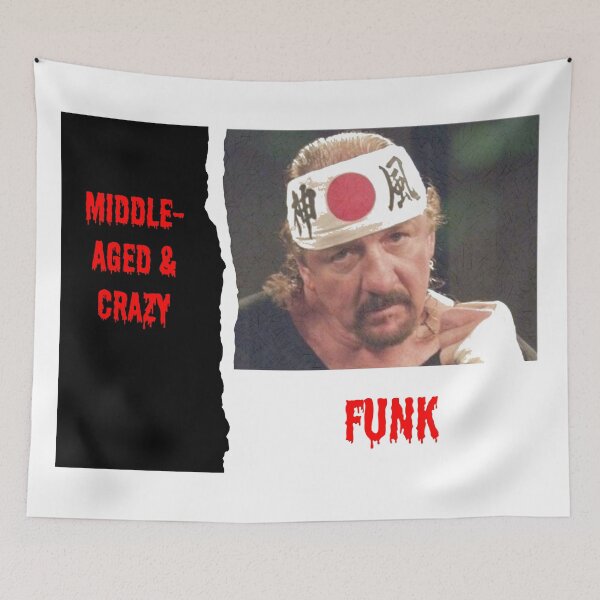 Item preview, Hardcore Legend Terry Funk designed and sold by robinhoodcomic.