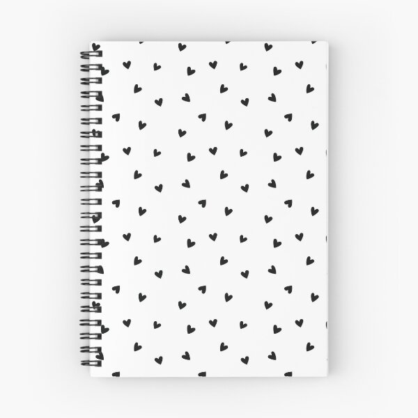Item preview, Black & White Scandi Decor, Love Hearts Monochrome Patterns, Abstract  designed and sold by AB-DesignStudio.