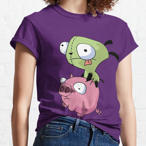 Gir Riding Pig Classic T-Shirt