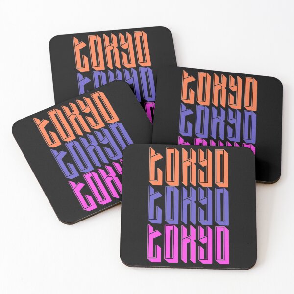Item preview, Tokyo ,Japan Capital City Retro Vintage Colorful Art Design . designed and sold by hasondx.