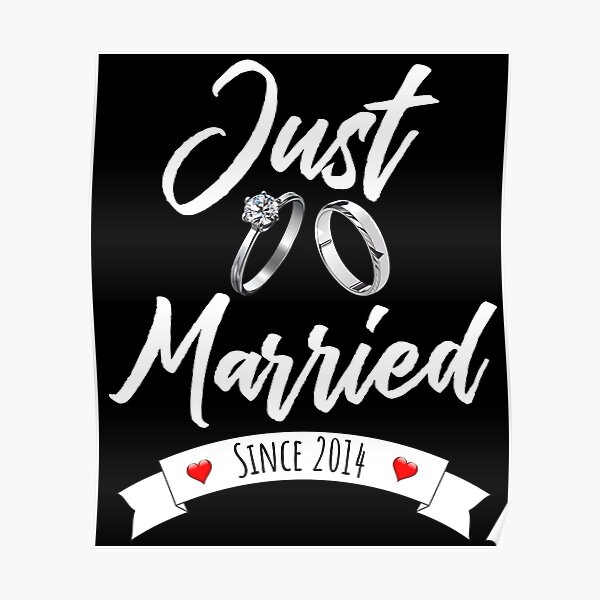 Poster 7e Cadeau D Anniversaire De Mariage Pour Lui Ses 7 Ans Ensemble 7e Annee De Mariage Anniversaire Couple Drole Correspondant Par Stella1 Redbubble