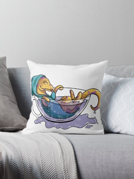 Vista previa del artículo con la obra «Salamandra (Taza de té)», diseñado y vendido por UnaSalamandra.