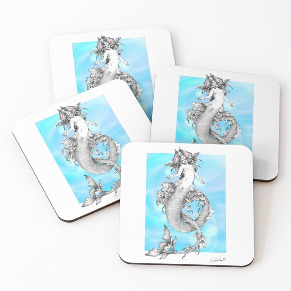 Item preview, Celestial Merfolk designed and sold by studiokaelin.
